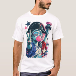Camiseta Lady Liberty em Paris
