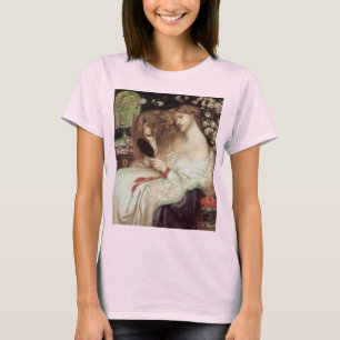 Camiseta Lady Lilith por Rossetti, Retrato Vitoriano Antigo