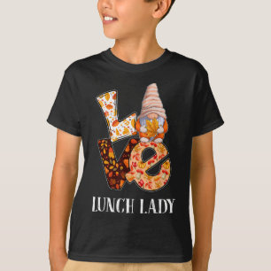 Camiseta Lady Love Autumn Fall Gnomo Para Professores 1