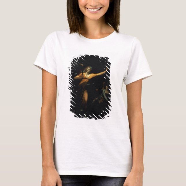 Camiseta Lady Macbeth Sleepwalk, 1783 (óleo na canvas) (Frente)