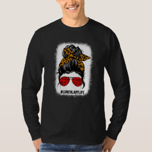 Camiseta Lady Messun Hair Leopard Impressão S
