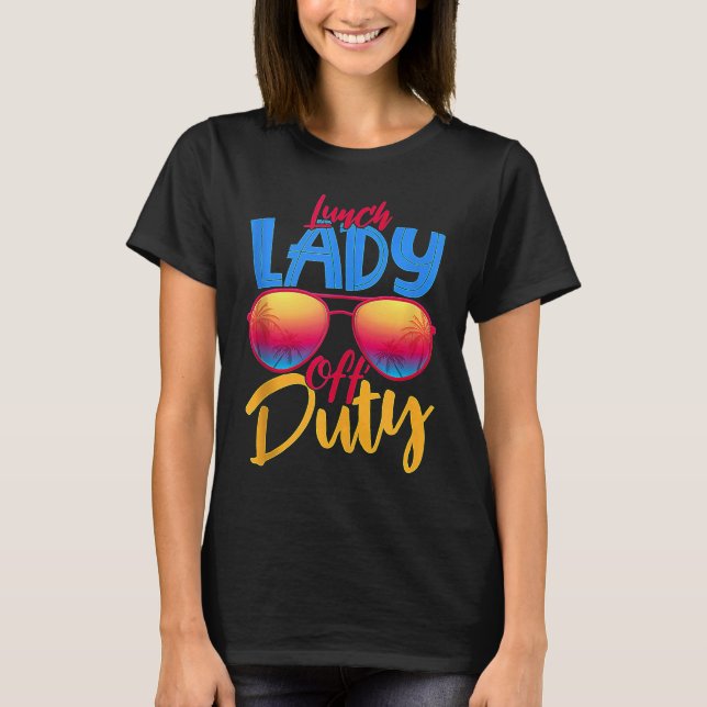 Camiseta Lady Off Duty Lunch Lady Summer Recharge Req (Frente)