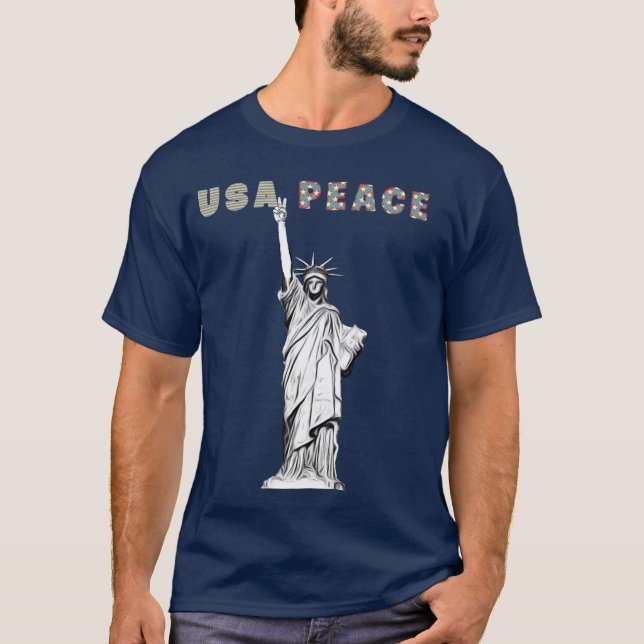 Camiseta Lady Peace & Liberty T-Shirt (Frente)