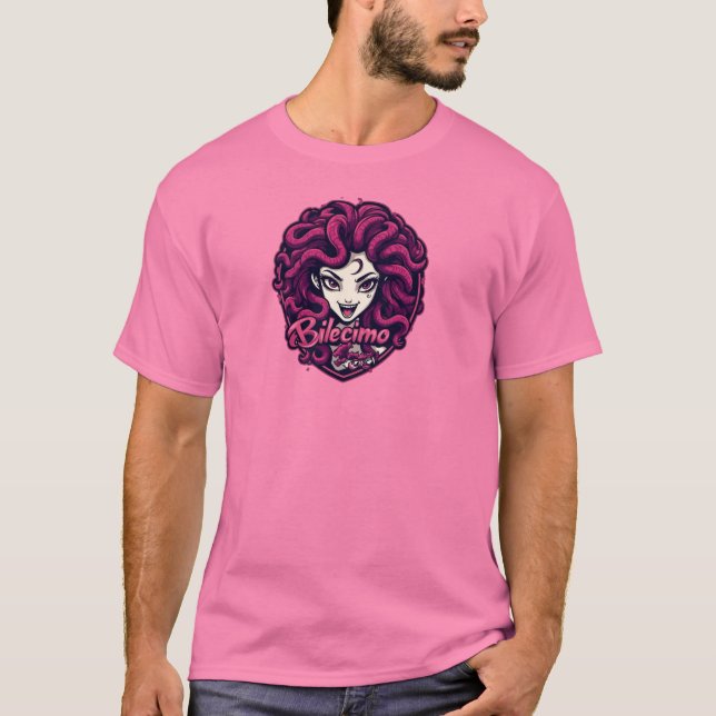 Camiseta Lady Pink Medusa (Frente)