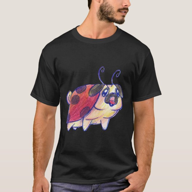 Camiseta Lady Pug Essential T-Shirt 377 (Frente)