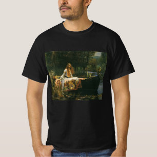 Camiseta Lady Shalott On Boat por John William Waterhouse