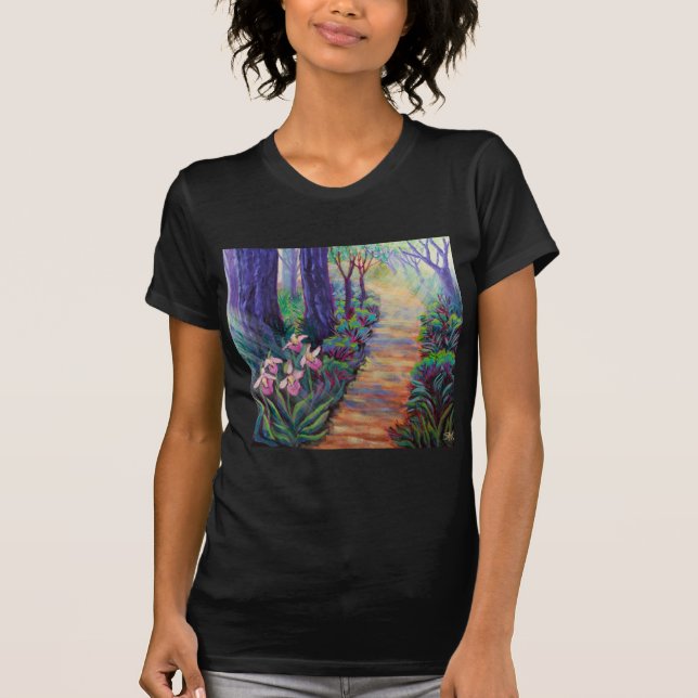 Camiseta Lady Slippers no caminho (Frente)