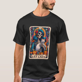 Camiseta Lady Tarot Card para Crianças Incrivelmente Louco