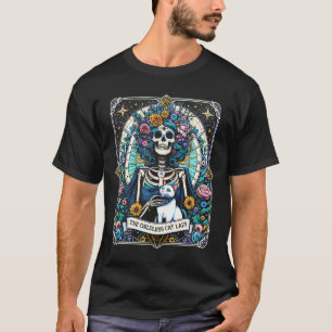 Camiseta Lady Tarot Card, uma menina sem filhos, Kamala Har