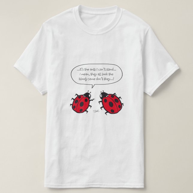 Camiseta Ladybird Tee racista (Frente do Design)