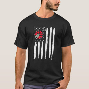 Camiseta Ladybug 4 De Julho Entomologistas Inseto Americano