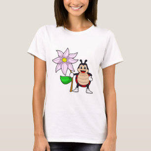 Camiseta Ladybug com Flower.PNG
