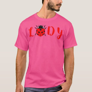 Camiseta Ladybug Cute Ladybug Insetos Lady Bug Lover Entomo