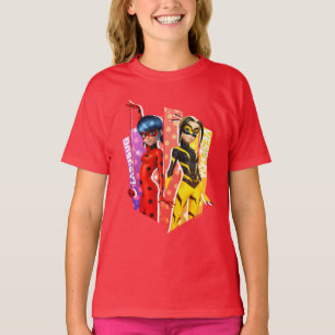 Camiseta Ladybug e Vesperia Graphic