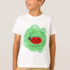 Camiseta Ladybug em Yiddish