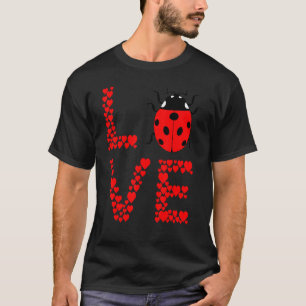 Camiseta Ladybug Inseto Love Cute Ladybug Insetect Entomolo