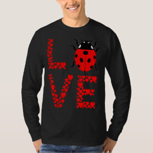 Camiseta Ladybug Inseto Love Cute Ladybug Insetect Entomolo