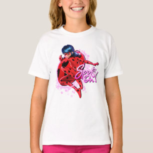 Camiseta Ladybug Miraculoso   Pontos No Gráfico