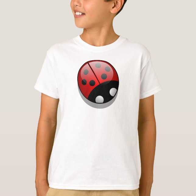 Camiseta Ladybug, Red Ladybug, Cute Ladybug (Frente)