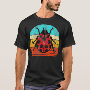 Camiseta Ladybug Retro Coccinellidae Lover Entomologista St