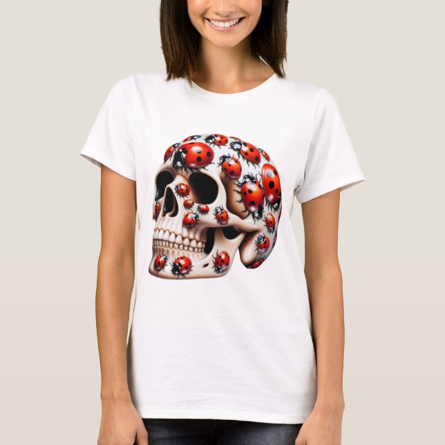 Camiseta Ladybug Skull Harmony (Frente)