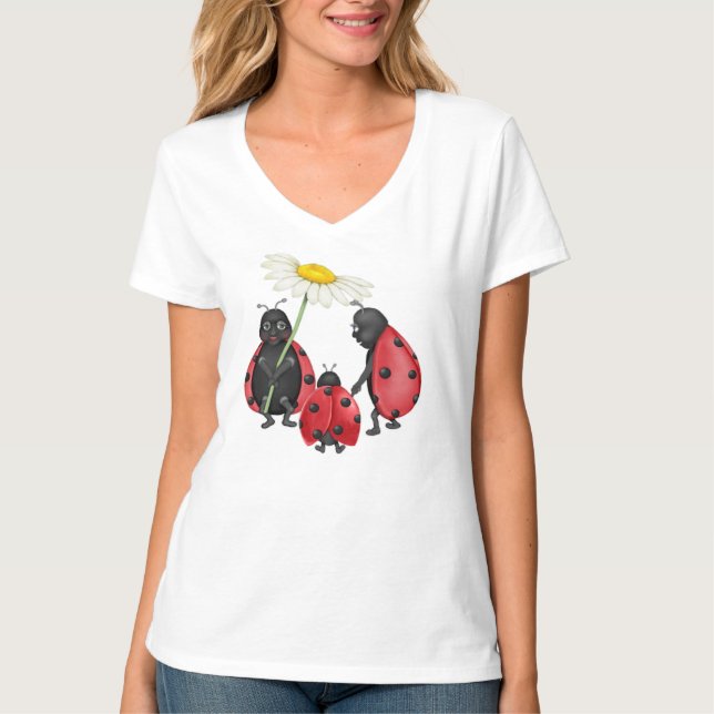 Camiseta Ladybug Stroll (Frente)