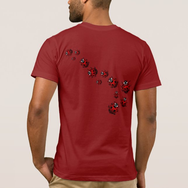 Camiseta Ladybug T-shirts Ladybug Shirts Ladybug Gifts (Verso)