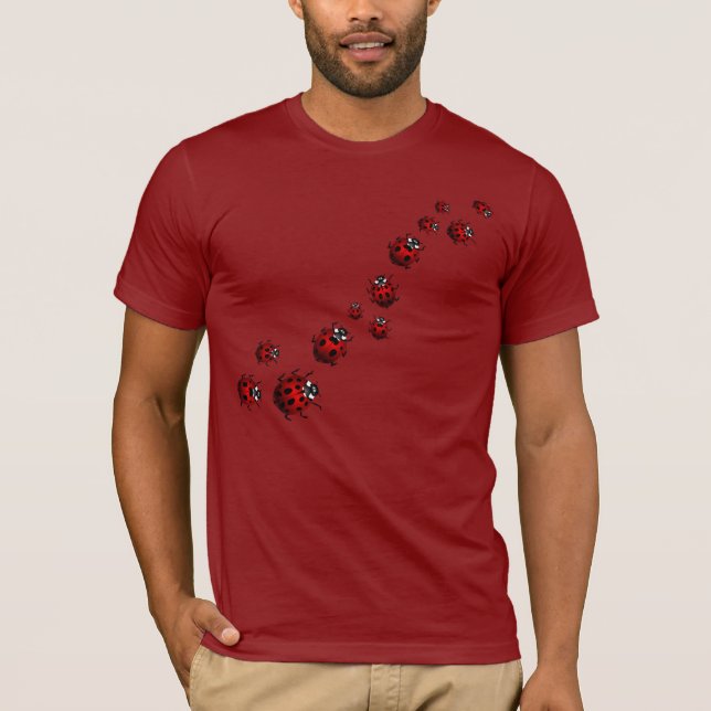 Camiseta Ladybug T-shirts Ladybug Unisex Shirts (Frente)
