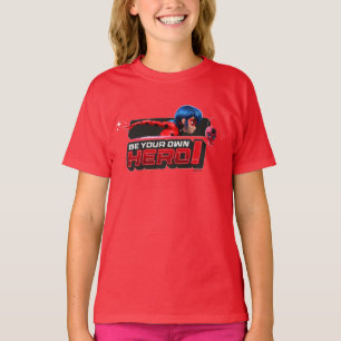 Camiseta Ladybug & Tikki   Seja Seu Próprio Herói!