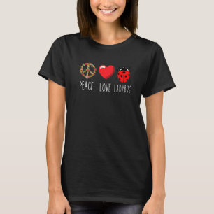 Camiseta Ladybug Unity Love Peace Ladybug Cute Ladybug Inse