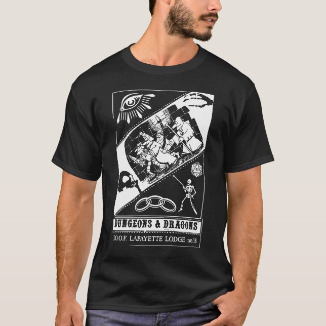 Camiseta Lafayette Lodge - DnD (Frente)