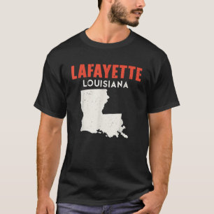 Camiseta Lafayette Louisiana EUA Viagem Louis