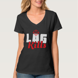 Camiseta Lag Legal Mata Profissionais de Jogos de Tiro para