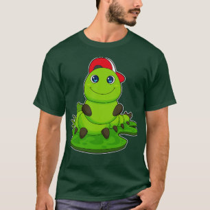 Camiseta Lagarta com Boné