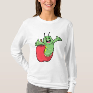 Camiseta Lagarta com Maçã