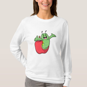 Camiseta Lagarta com Maçã