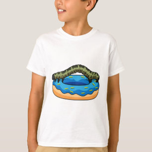 Camiseta Lagarta com Rosquinha