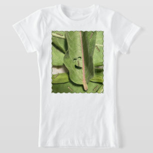 Camiseta Lagarta da Borboleta Monarca Engraçada