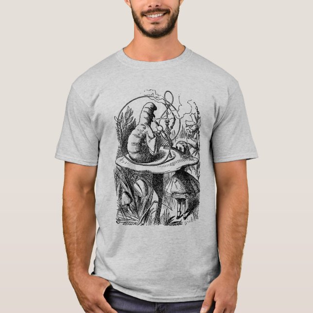 Camiseta Lagarta de Alice no País das Maravilhas (Frente)