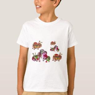 Camiseta Lagarta e Ladybug Lady Bug Gráfico