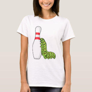 Camiseta Lagarta em Boliche com cavilha de Boliche