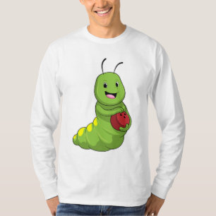 Camiseta Lagarta em Boliches com Bola de boliche