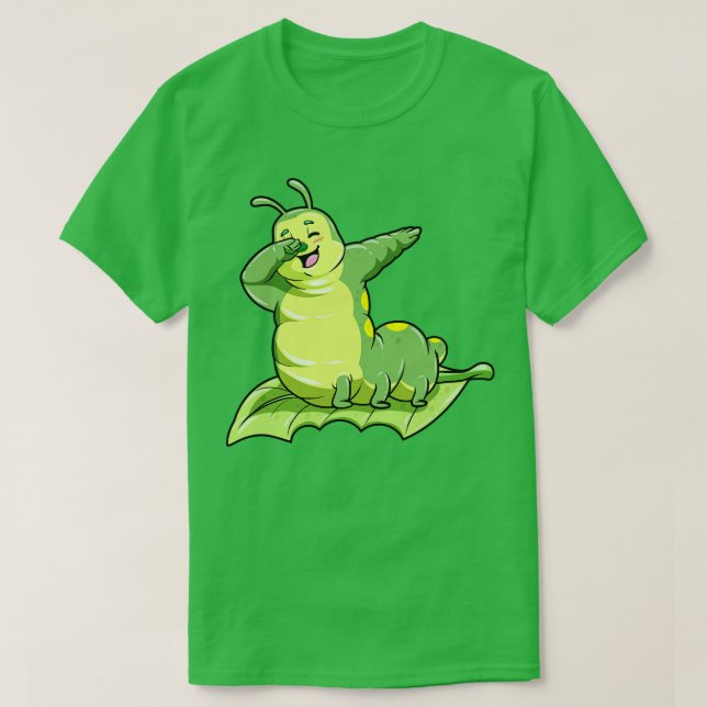 Camiseta Lagarta no Hip Hop Dance Dab (Frente do Design)