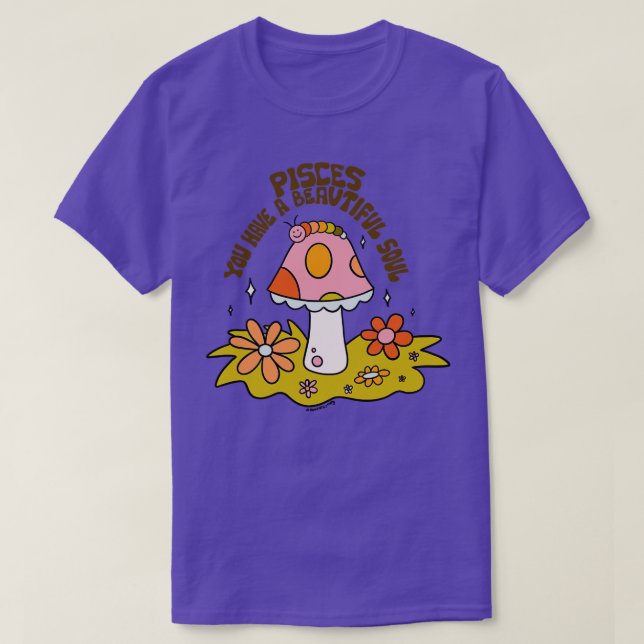Camiseta Lagarta peixes (Frente do Design)