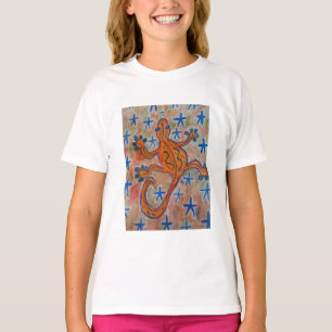 Camiseta Lagartixa Laranja