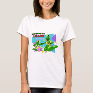 Camiseta Lagarto AP de BOGP: T do desempenho das mulheres