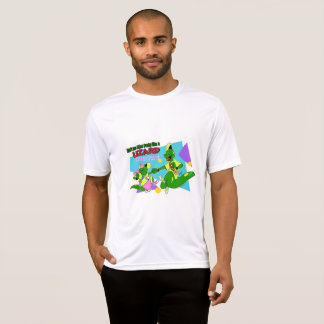 Camiseta Lagarto AP de BOGP: T do desempenho dos homens