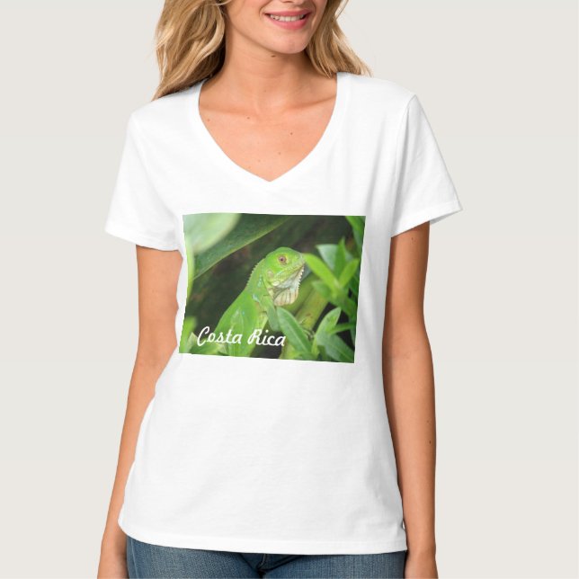 Camiseta Lagarto de Rican da costela (Frente)