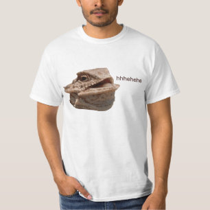 Camiseta Lagarto de riso da iguana HeHe