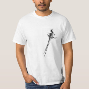 Camiseta Lagarto em mim t-shirt dos homens